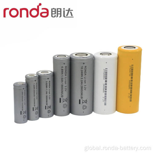 Pointed Head Lithium-Ion Battery IFR14500J-600mAh 3.2V Cylindrical LiFePO4 Battery Factory